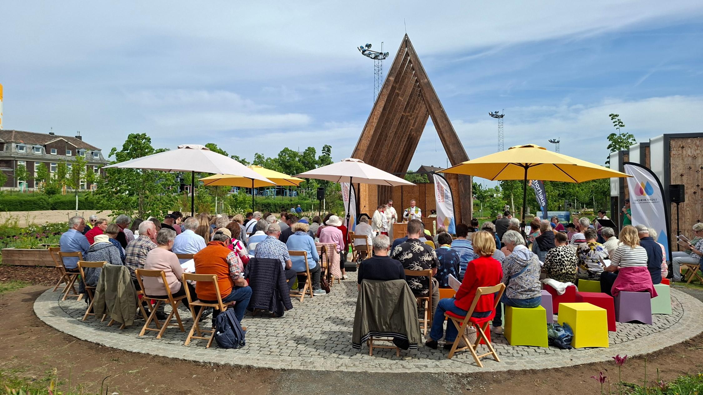 Lichtkirche auf der Landesgartenschau 2026