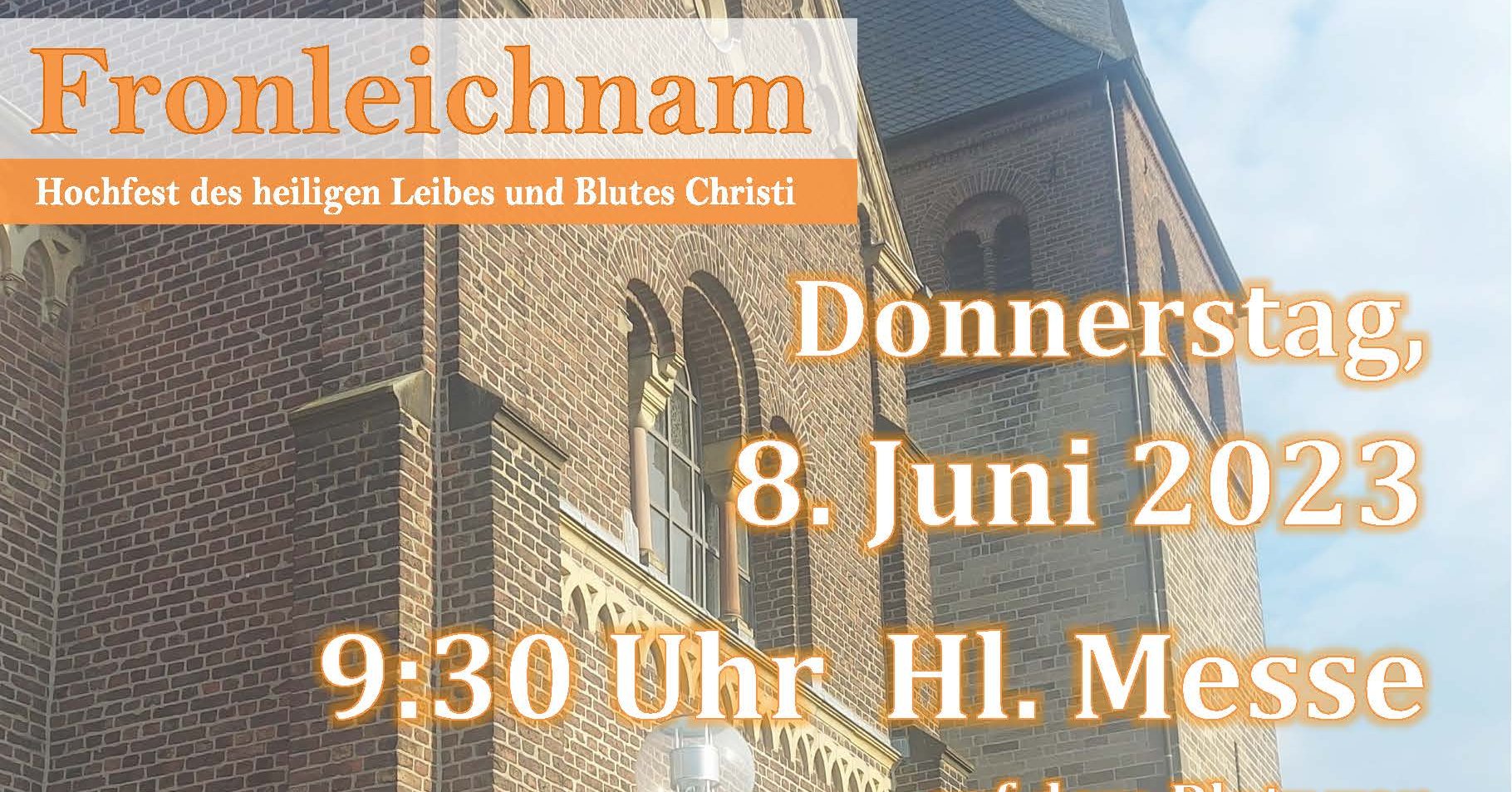 Festmesse Zu Fronleichnam Mit Eucharistischer Prozession | St. Michael ...