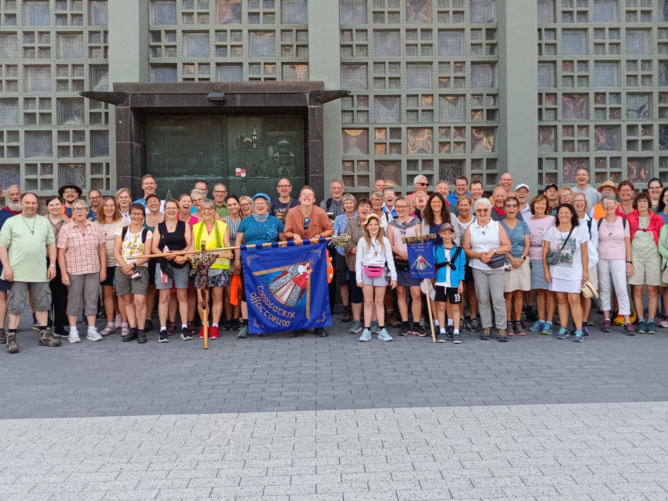 Pilgergruppe 2024 der Kevelaer Bruderschaft Bonn