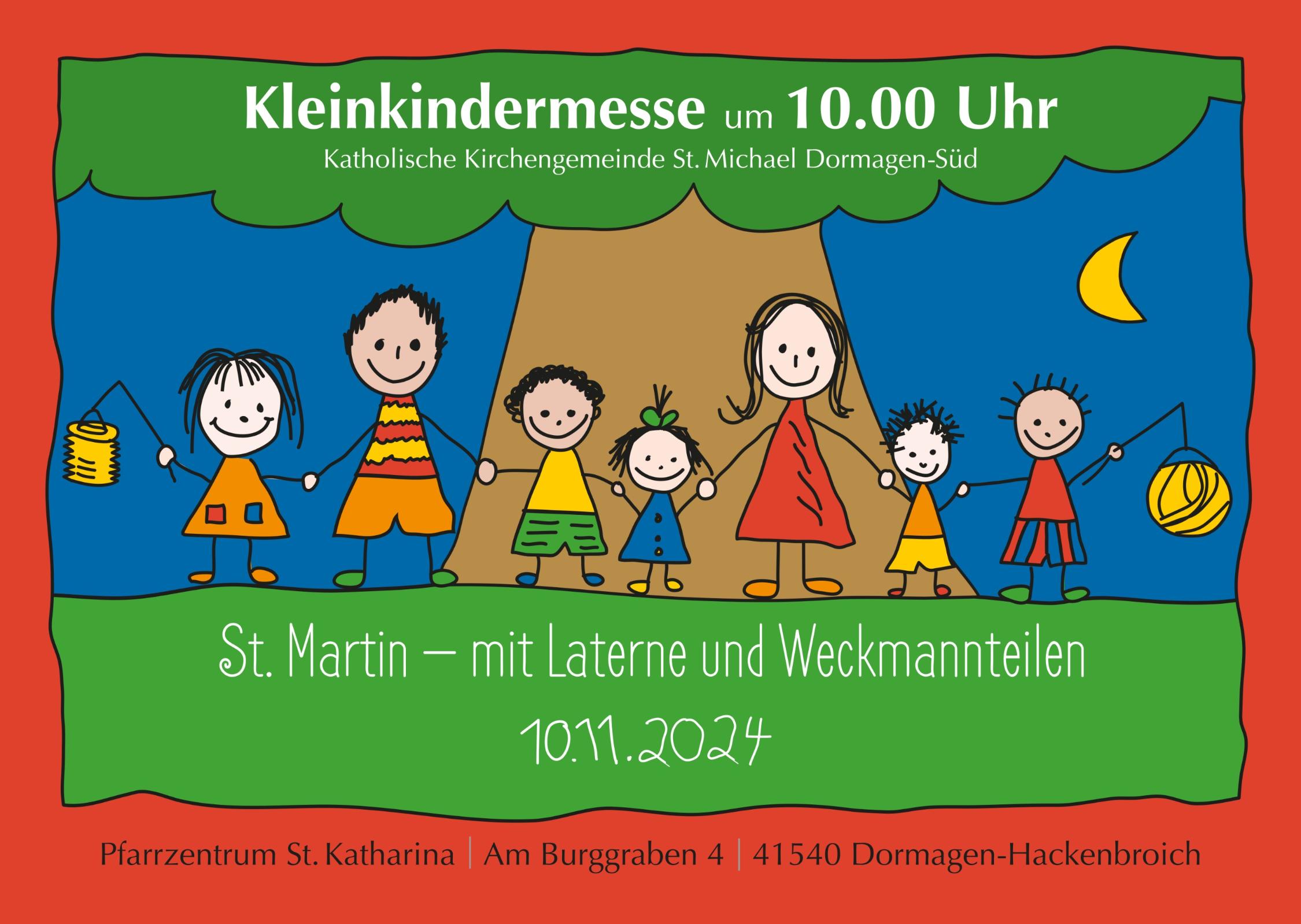 Kleinkindergottesdienst am 10. November