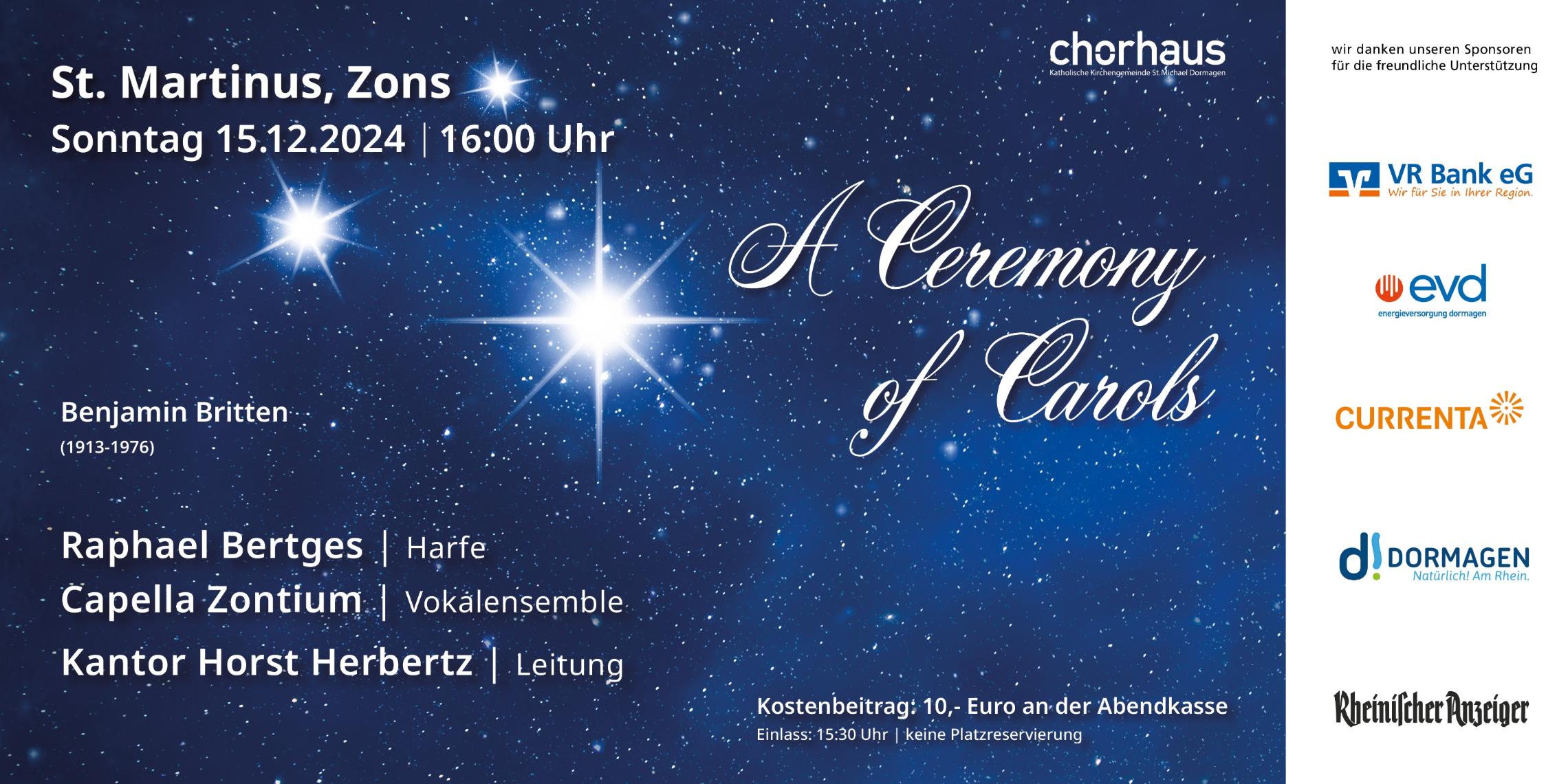 A Ceremony of Carols