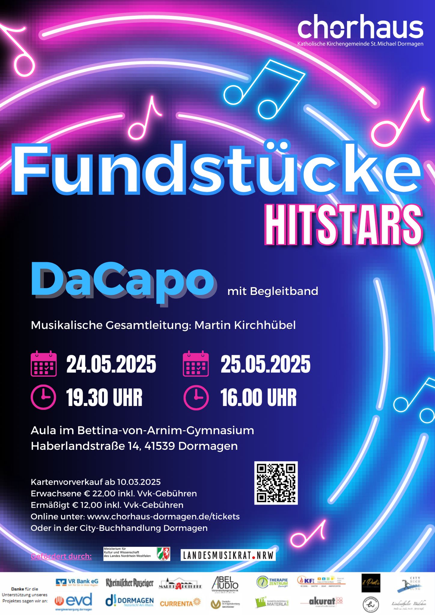 Konzert DaCapo: Fundstücke 'HITSTARS'