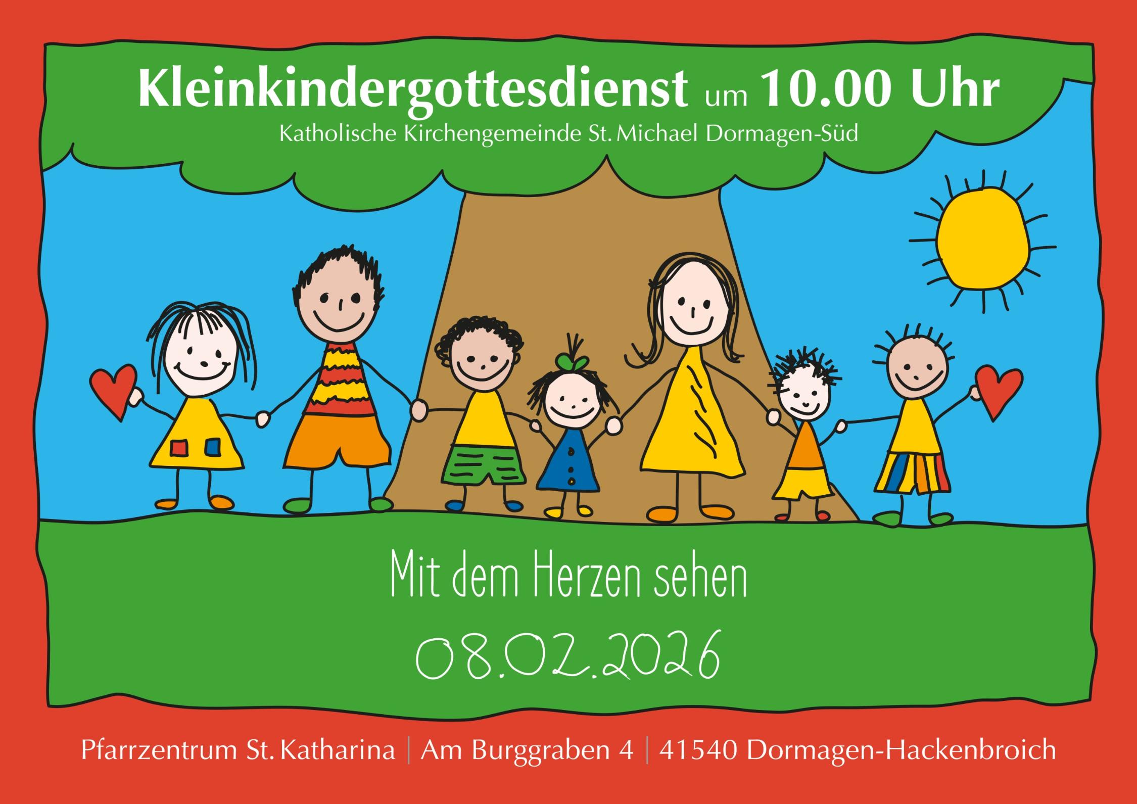 Kleinkindergottesdienst am 08.02.2026