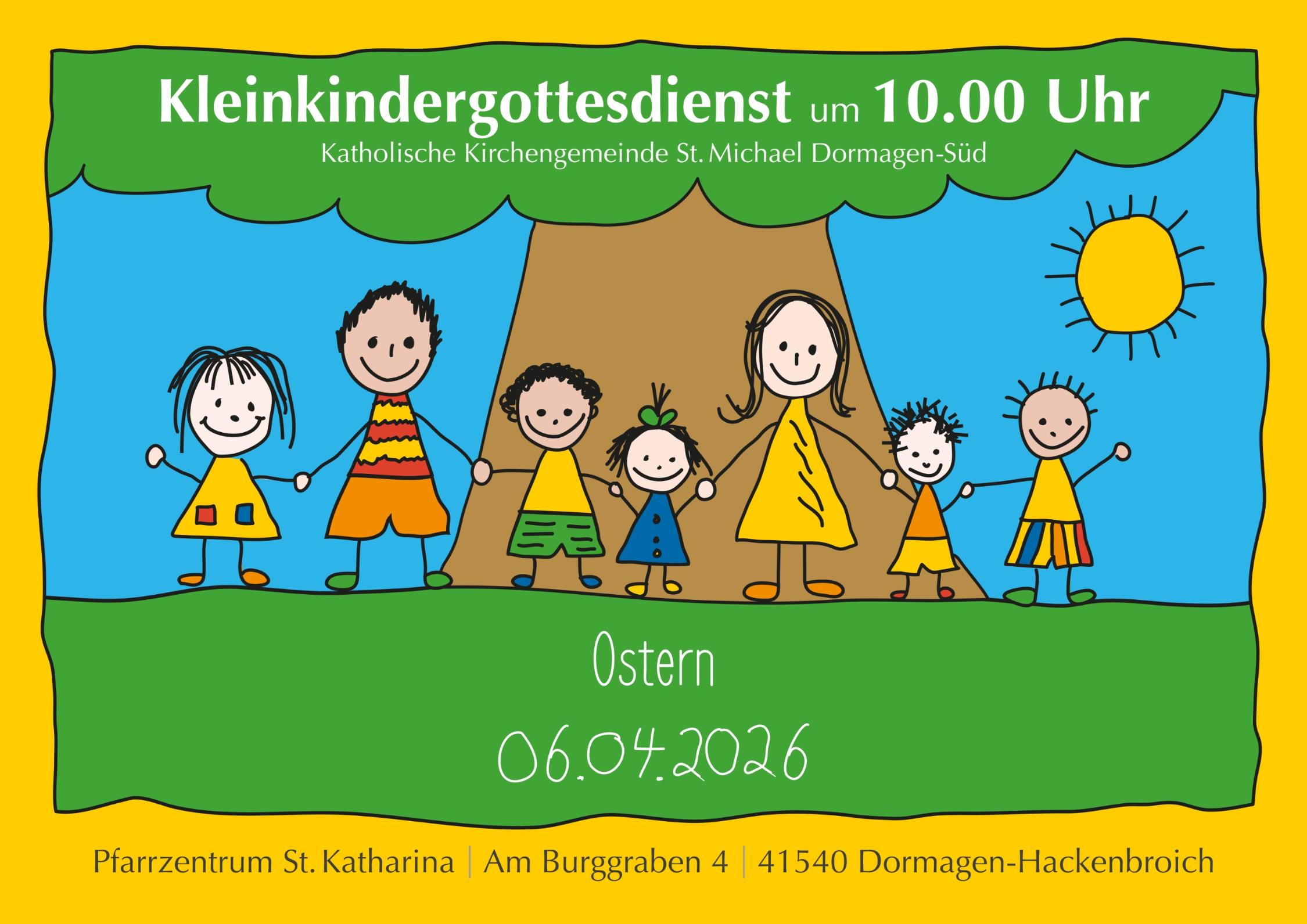 Kleinkindergottesdienst Ostern